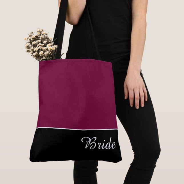 Bolso De Tela Moda Bride Tote Bag (Detalle)