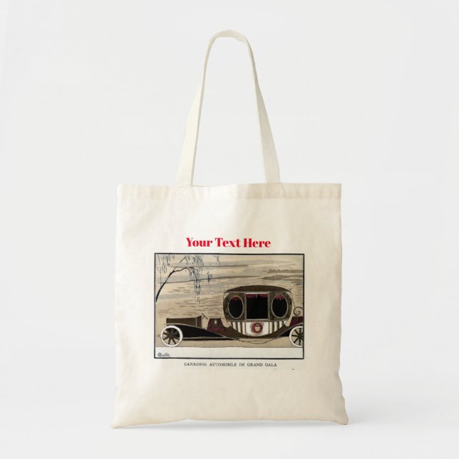 Bolso De Tela Moda Charles Martin (Frente)