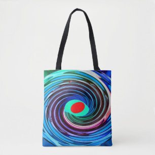 Bolso De Tela Moda de arte de puntos calientes rojos