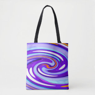 Bolso De Tela Moda de arte púrpura