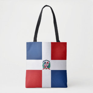 Bolso De Tela Moda de bandera de la República Dominicana de Gua