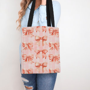 Bolso De Tela Moda de la abuela de la coqueta rosa de la cuchara