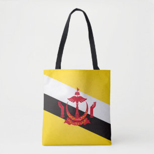 Bolso De Tela Moda de la bandera de Brunéi de Guay