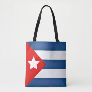 Bolso De Tela Moda de la bandera de Cuba de Guay