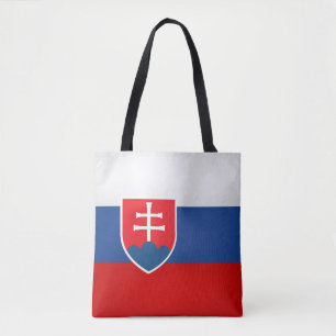 Bolso De Tela Moda de la bandera de Eslovaquia de Guay