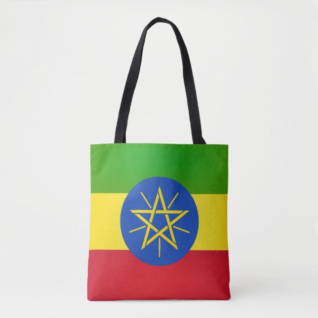 Bolso De Tela Moda de la bandera de Etiopía de Guay (Anverso)