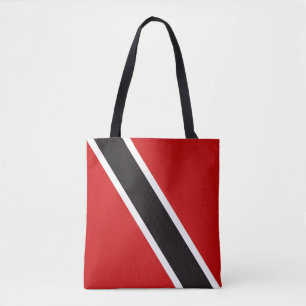 Bolso De Tela Moda De La Bandera De Guay En Trinidad Y Tobago