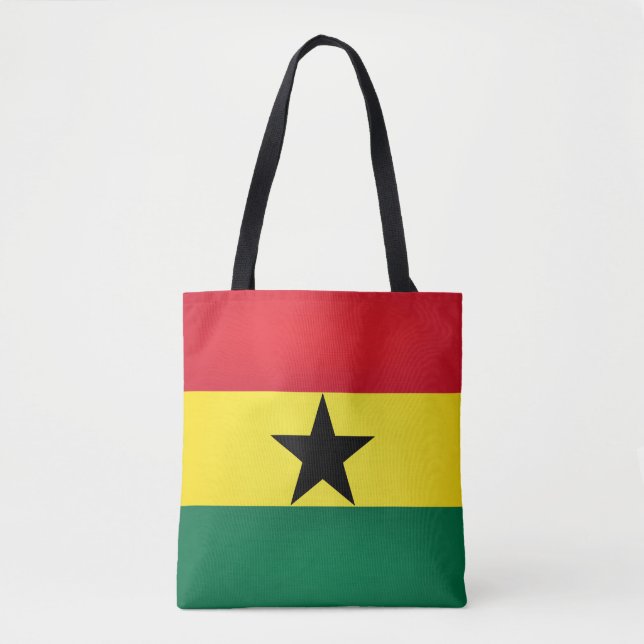 Bolso De Tela Moda de la bandera de Guay Ghana (Anverso)