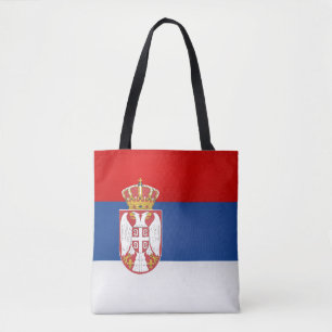 Bolso De Tela Moda de la bandera de Guay Serbia