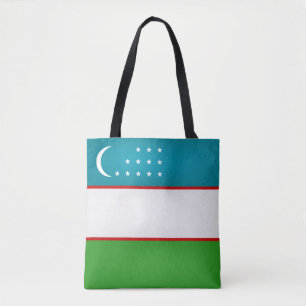 Bolso De Tela Moda de la bandera de Guay Uzbekistán