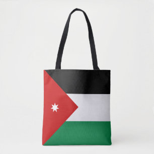 Bolso De Tela Moda de la bandera de Jordania de Guay