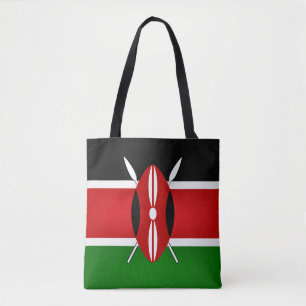 Bolso De Tela Moda de la bandera de Kenia de Guay
