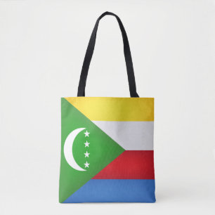 Bolso De Tela Moda de la bandera de las Comoras de Guay