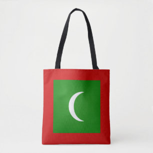 Bolso De Tela Moda de la bandera de las Maldivas de Guay