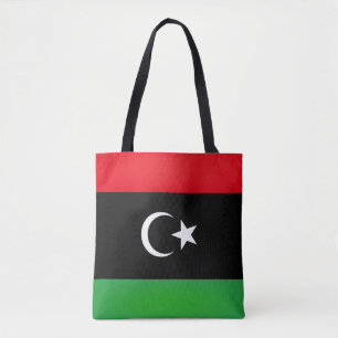 Bolso De Tela Moda de la bandera de Libia de Guay