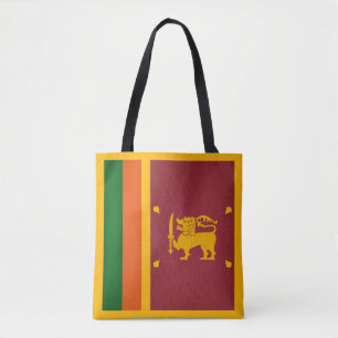 Bolso De Tela Moda de la bandera de Sri Lanka de Guay