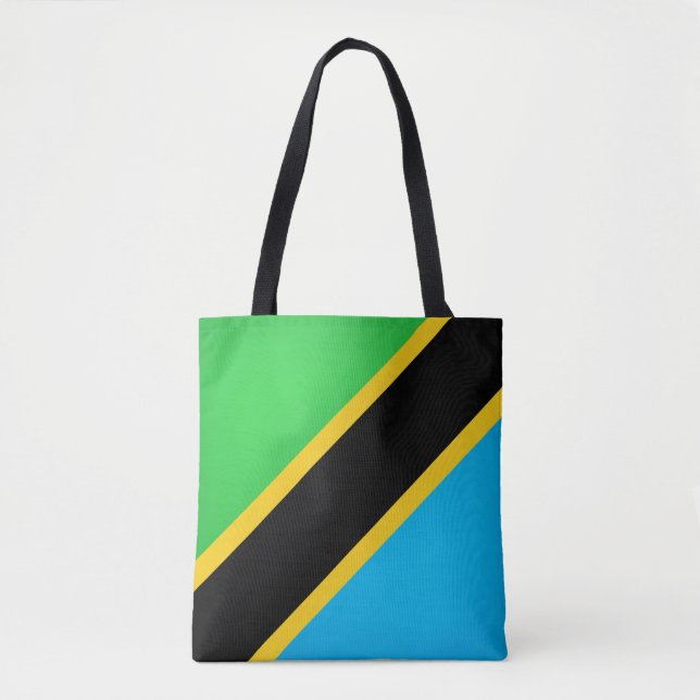 Bolso De Tela Moda de la bandera de Tanzania de Guay (Anverso)