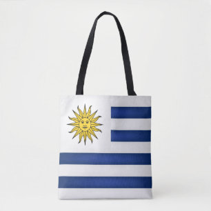 Bolso De Tela Moda de la bandera de Uruguay en Guay