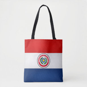 Bolso De Tela Moda de la bandera paraguaya de Guay