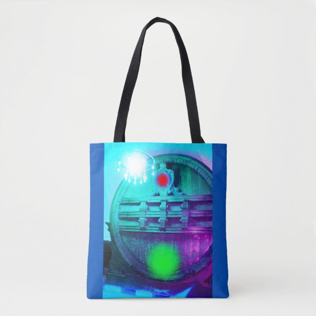 Bolso De Tela Moda de la bóveda azul (Anverso)