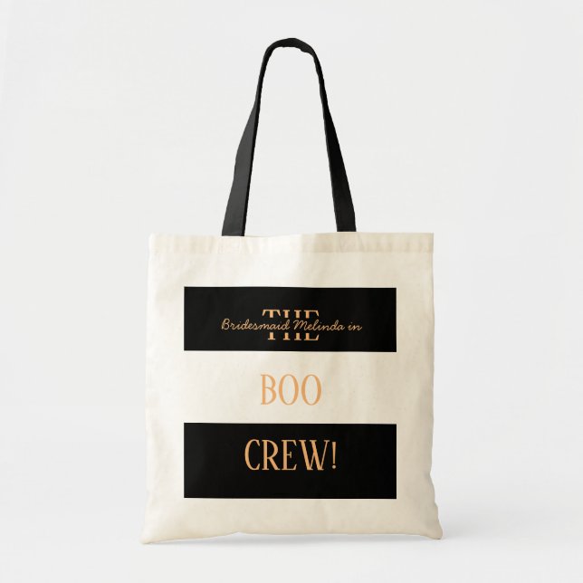 Bolso De Tela Moda de la dama de honor de otoño personalizada (Frente)