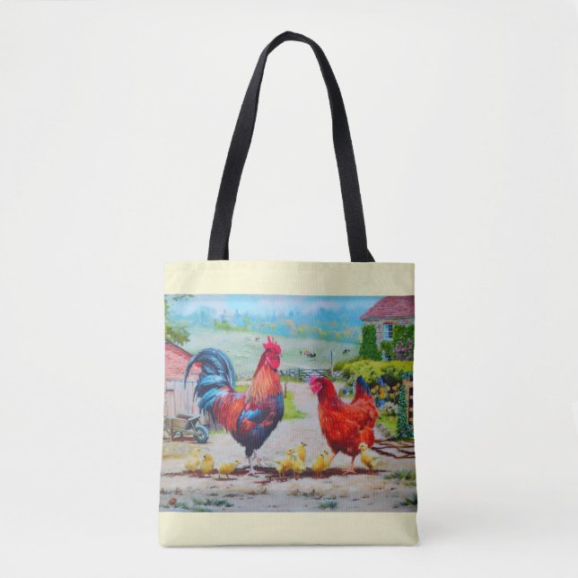 Bolso De Tela Moda de moda de moda en chichas (Anverso)