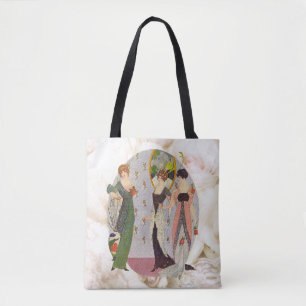 Bolso De Tela Moda de señoras de los años 1920 de la época antig