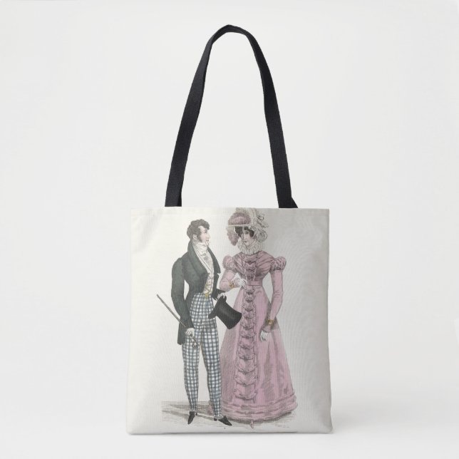Bolso De Tela Moda de una mujer Boda de 1823 (Anverso)