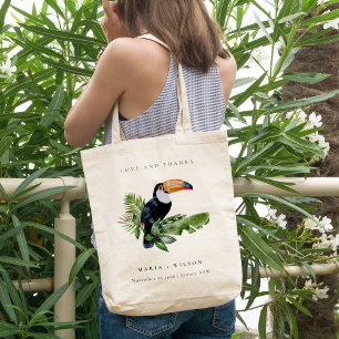 Bolso De Tela Moda elegante Boda tropical tropical  turístico
