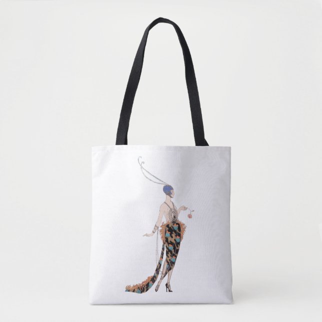 Bolso De Tela moda femenina de 1919 (Anverso)