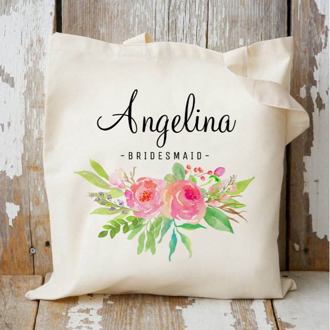 Bolso De Tela Moda Floral Bridesmaid Personalizada-6 (Subido por el creador)