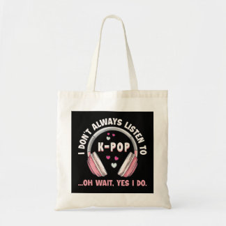 Bolso De Tela Moda K-Pop para los fans del K-Drama y Merchan cor