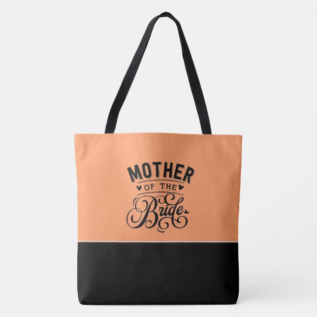 Bolso De Tela Moda Madre de la novia Tote Bag (Anverso)