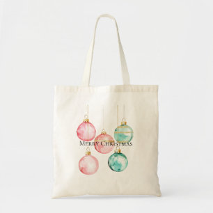 Bolso De Tela Moda Mint Oro rosa Ornamentos de Navidad