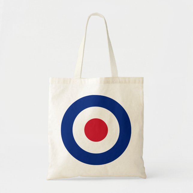 Bolso De Tela Moda MOD British Design Tote Bag - Scooter (Frente)