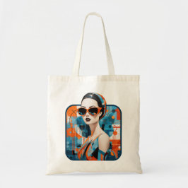 Bolso De Tela Moda mujer moderna, elegancia geométrica
