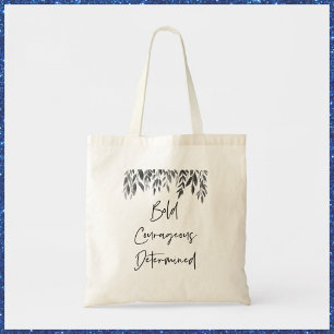 Bolso De Tela Moda negrita valiente determinante