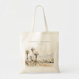 Bolso De Tela Moda Palm Springs Boda de paisajes de California