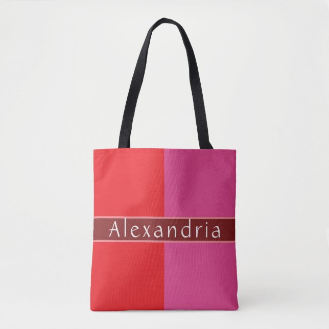 Bolso De Tela Moda personalizada estrangulada (Anverso)