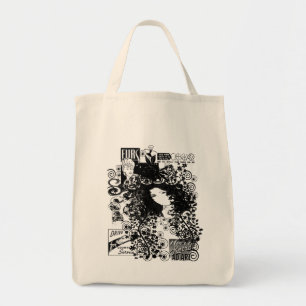 Bolso De Tela Moda Retro Diva Swirled