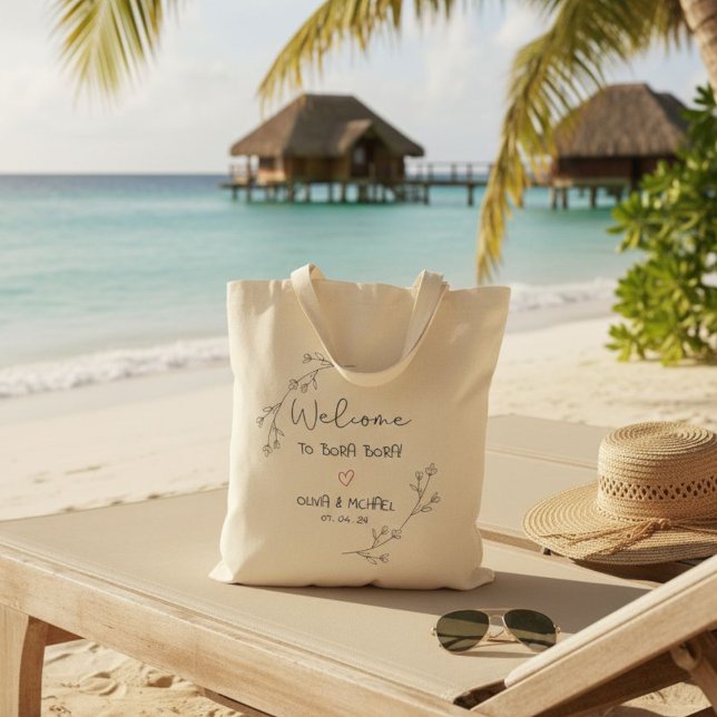 Bolso De Tela Model of bag for guests,  customizable gift bag (Subido por el creador)