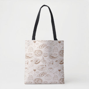 Bolso De Tela Modelo 3 de la comida