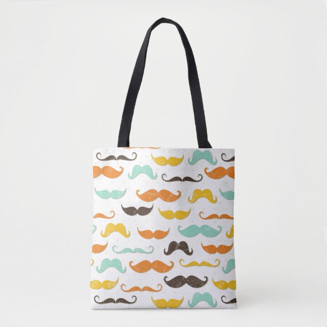 Bolso De Tela Modelo 3 del bigote (Anverso)
