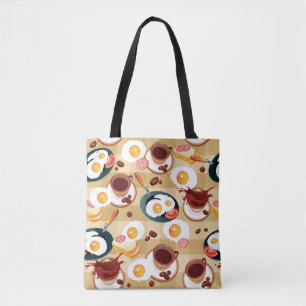 Bolso De Tela Modelo 3 del desayuno