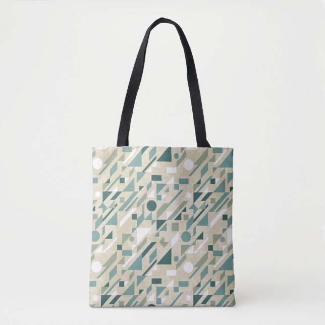 Bolso De Tela Modelo abstracto (Anverso)