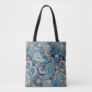 Bolso De Tela Modelo abstracto de Paisley