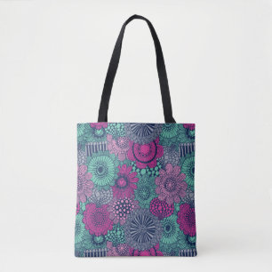 Bolso De Tela Modelo brillante elegante de flores magníficas