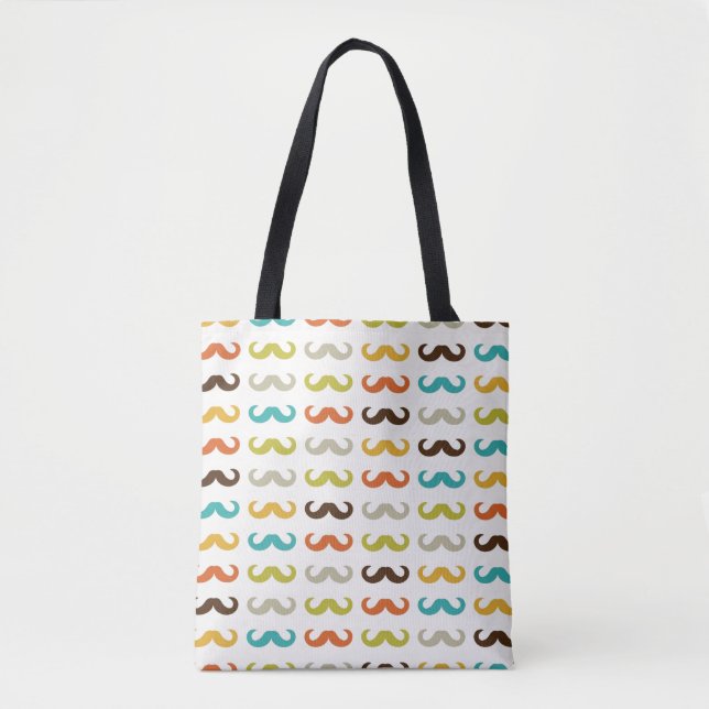 Bolso De Tela Modelo con el bigote (Anverso)