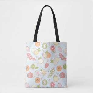 Bolso De Tela Modelo con las frutas y las bayas