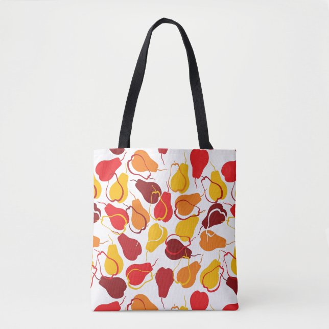 Bolso De Tela Modelo con las peras (Anverso)